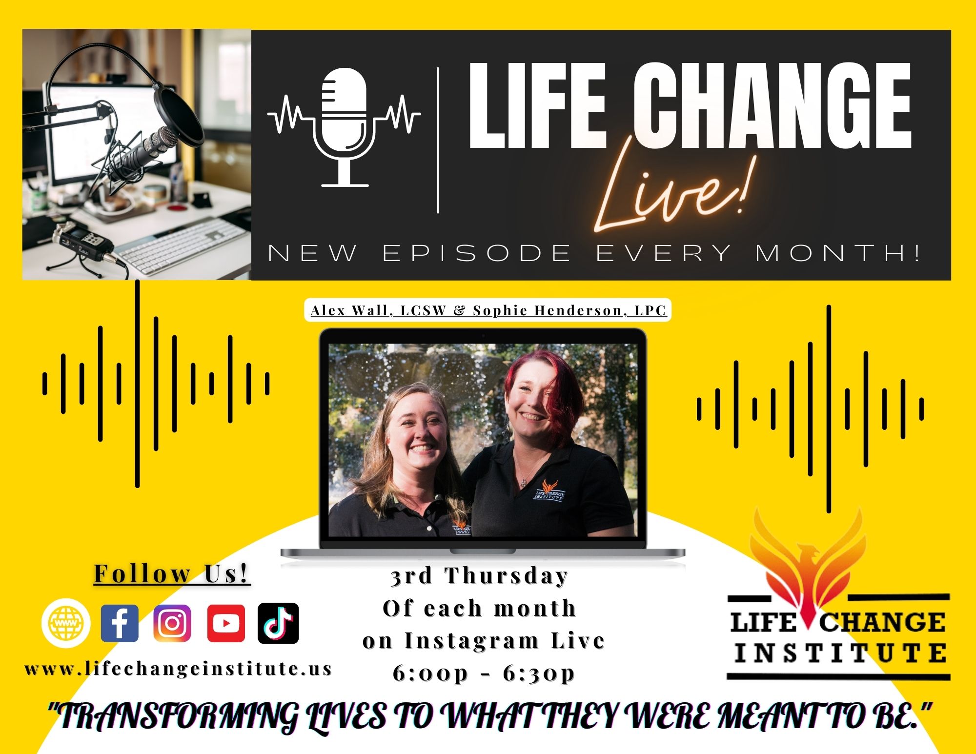 “Transforming Lives To What They Were Meant To Be”